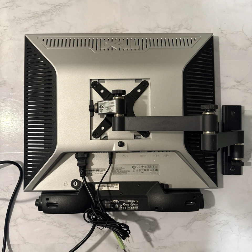 Dell UltraSharp 1908FPT 19LCD Monitor Desktop W/DELL AS501 & Wall Mount Bracket - Image 3 of 4