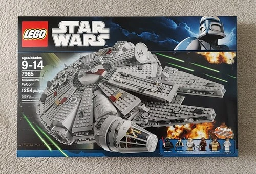 NEW Lego STAR WARS 7965 Millennium Falcon Most Iconic Ship in the Galaxy INSURED