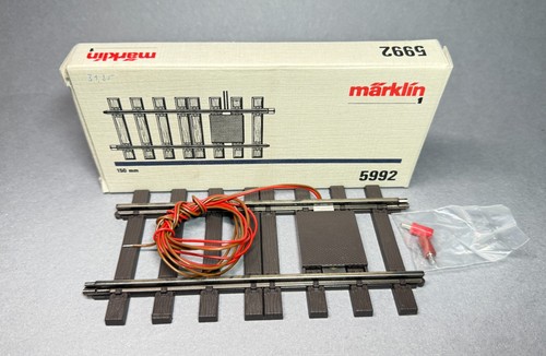 Spur 1 Märklin 5992 gerades Anschlussgleis 150 mm / brünierte Schienen | Condition: Gebraucht