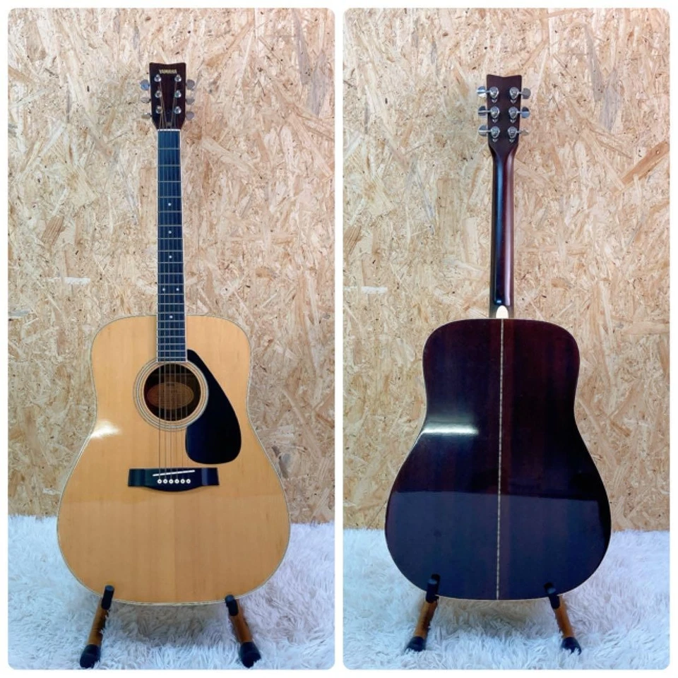 Yamaha FG-201B Orange Label 1970s Vintage Acoustic Guitar MIJ Nippon Gakki - Photo 2/4