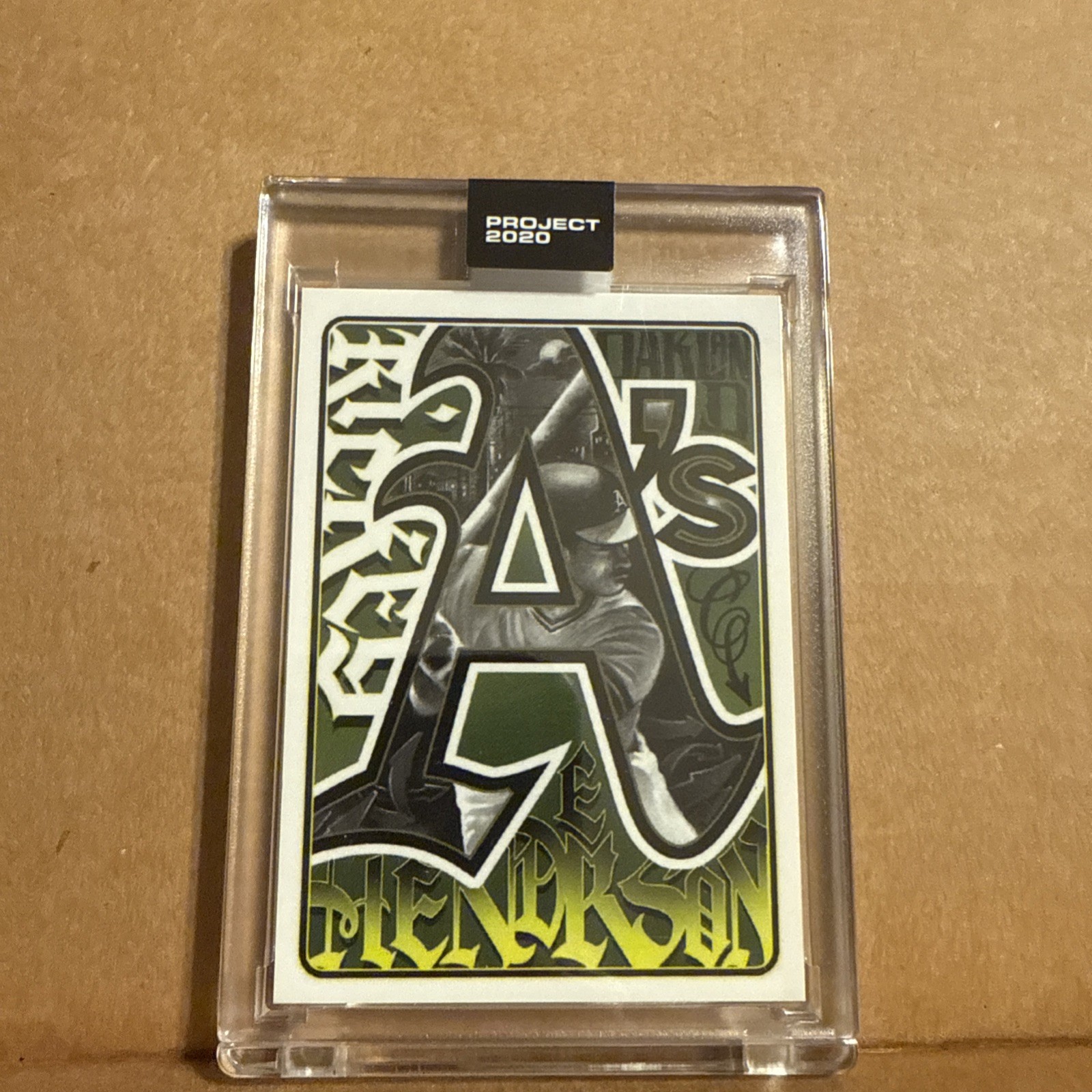 2020 Topps Project 2020 - 1980 Topps Rickey Henderson #153 Mister Cartoon /5155