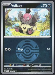 Vullaby (Dusk Ball) 138/217 Ascended Heroes Common Reverse Holo