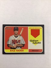 2018 Topps Heritage Minors Clubhouse Collection Relics Black Kyle Tucker /50