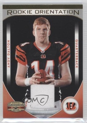 2011 Panini Gridiron Gear Rookie Orientation Jerseys /299 Andy Dalton #28 RC 0a6