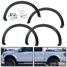 Fit For 2009-2014 Ford F-150 Factory Style Fender Flares Wheel Protector 4pcs Fit For 2009-2014 Ford F-150 Factory Style Fender Flares Wheel Protector 4pcs