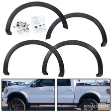 Fit For 2009-2014 Ford F-150 Factory Style Fender Flares Wheel Protector 4PCS