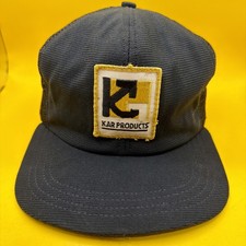 Vintage Kar Products SnapBack Trucker Hat Made In USA