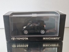 Minichamps 1:43 Toyota iQ Black Mint In Box *