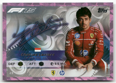 Topps F1 Turbo Attax 2025 Formel 1 No. 23 Charles Leclerc