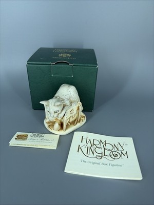 Harmony Kingdom Tony Tabbies II Kitten Cats Box Figurine Trinket 1026