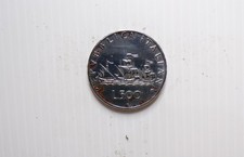 ITALIA MONETA CIRCOLATA 500 LIRE CARAVELLE D'ARGENTO 1964