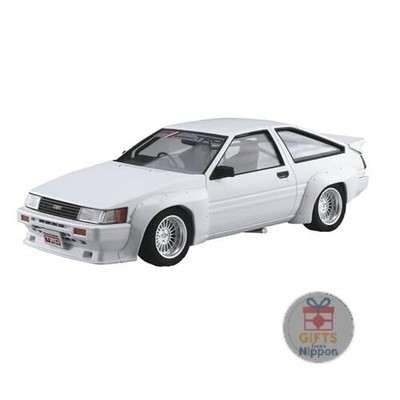Aoshima 1/24 Toyota TRD AE86 Levin N2 1983 Model Kit Plastic Unpainted