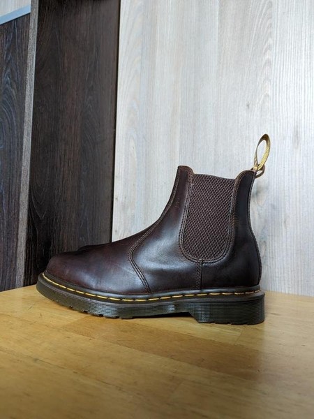 Men Dr. Martens Boots Brown 41