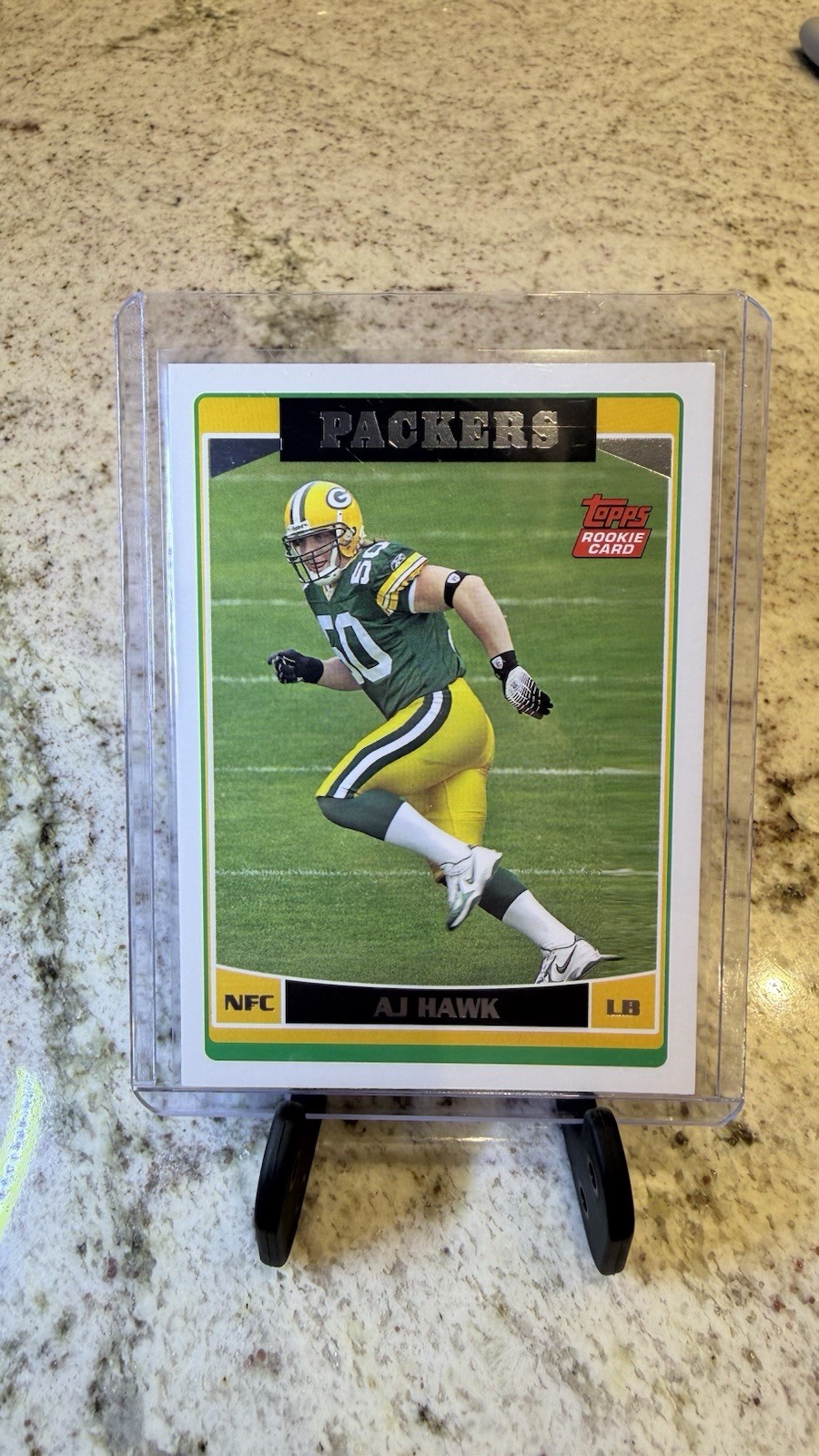 2006 Topps AJ Hawk Rookie RC #360 - Green Bay Packers