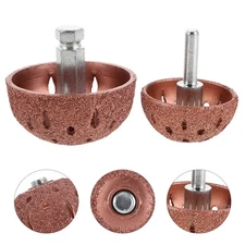 2 Pcs Pneumatic Grinding Buffing Wheels Tungsten Steel Alloy for Tire Repair