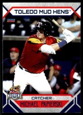 2023 Michael Papierski MiLB Minor League Rookie Card Toledo Mud Hens