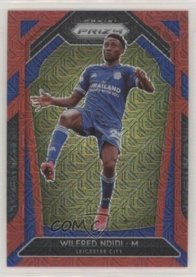 2020-21 Panini Prizm Premier League Red Mojo 98/135 Wilfred Ndidi #128 s3g