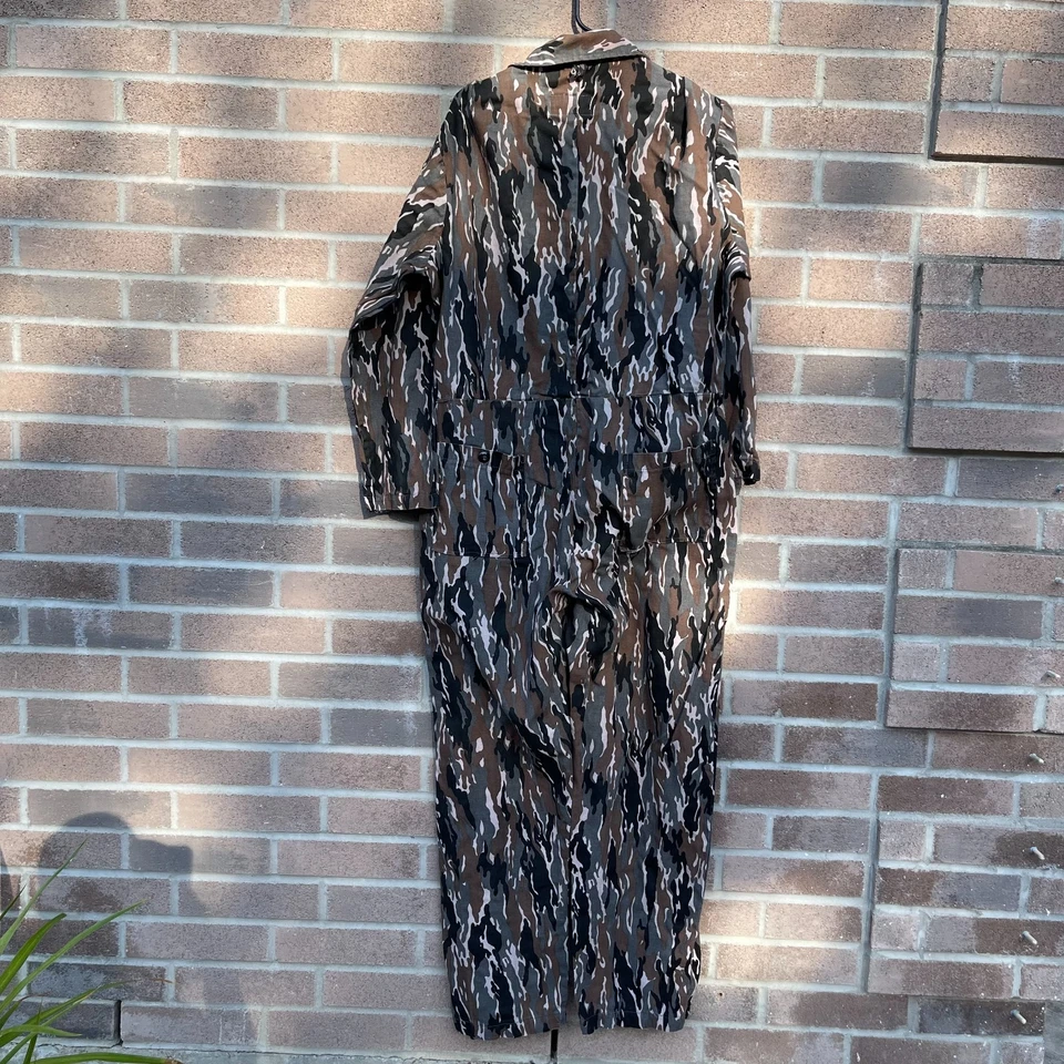 Game Winner Coveralls Mens Large Camouflage Hunting Vintage Unlined - Image 2 of 4