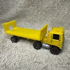 Vintage Hot Wheels Redline Road King Mining 1973 Yellow Semi Truck Hong Kong