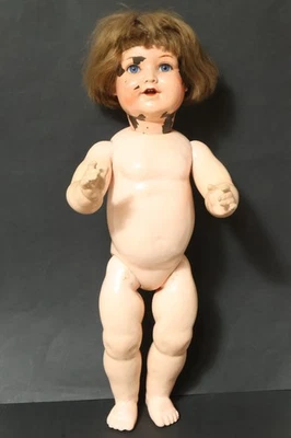 Old 55Cm König & Wernicke K&W Doll 555 Jointed Body Dolls - Image 1 of 4