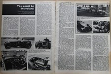 Original 1970 Autocar extracted article: 1929 ALFA ROMEO 6C 1750 driven