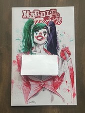 Hardlee Thinn EBAS Eric Basaldua Comics Elite Variant Harley Quinn Homage comic cover