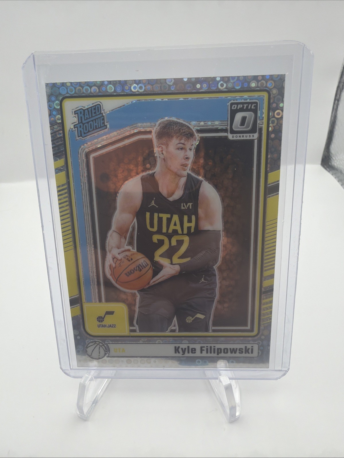 2024-25 Donruss Optic Kyle Filipowski Rated Rookie Fast Break Disco Prizm #300