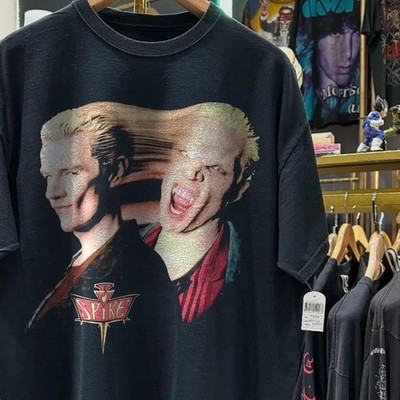Reprint 90s Buffy The Vampire Slayer Movie Retro style Black T shirt NH27260