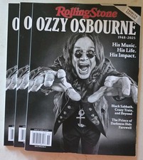 Rolling Stone Magazine Ozzy Osbourne( Dent On...