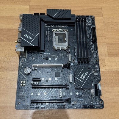 MSI PRO Z790-P WIFI Z790 ATX LGA 1700 DDR5 Motherboard MS-7E06