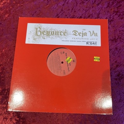 BEYONCE  feat. JAY-Z - DEJA VU 12 inch black vinyl single
