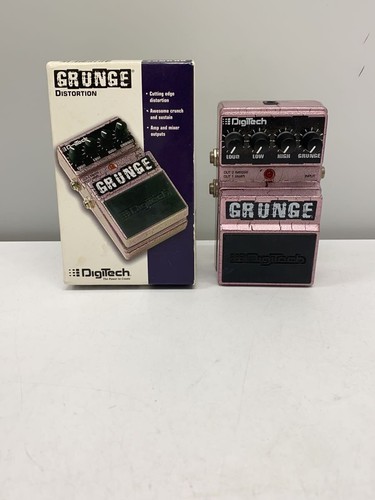 DigiTech GRUNGE Distortion Guitar Effect Pedal Excellent JAPAN