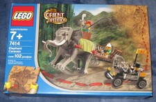 LEGO 7414 Elephant Caravan; Adventurers; Mint in Sealed Box