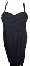 Torrid Little Black Dress Womens 22 Bodycon Corset Sweetheart Adjustable