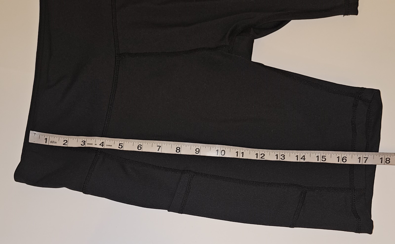 Baleaf Solid Black Biker Shorts Compression Pocke… - image 8