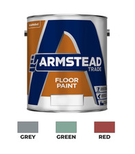 Armstead Trade Floor Paint - 5 Litres - All Colours