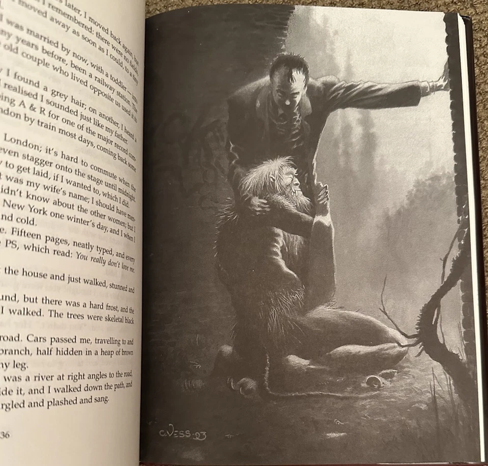 Angels Visitations by Neil Gaiman, 1st Edition, 1st Printing, HC DJ  - Image 4 of 4