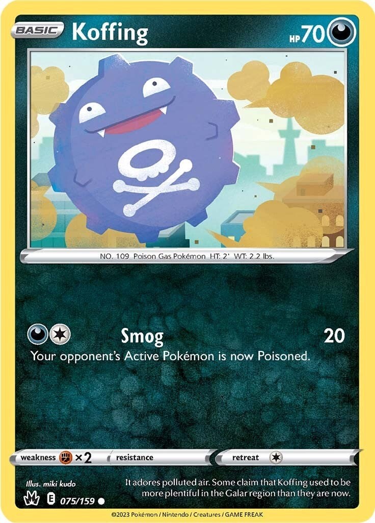LP - Koffing CRZ - 075/159 SWSH: Crown Zenith