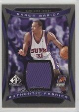 2004-05 SP Game Used Authentic Fabrics Shawn Marion #AF-SM p7i
