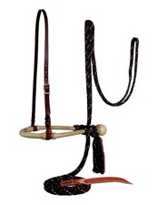 Professionals Choice Bosal Mecate Set Blood Knot Latigo Hanger 8170