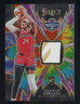 2024 Panini WNBA Select Sparks Tie-Dye Prizm #6 Aaliyah Edwards RC Patch 2/25
