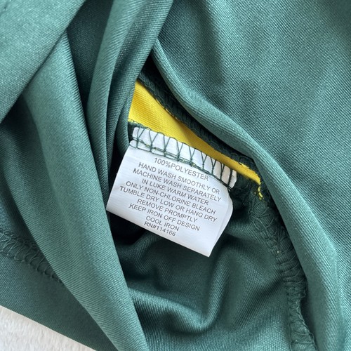 Oregon Ducks Pullover Shirt Men L Green 1/4 Zip Long Sleeve Colosseum NWT - Picture 11 of 11