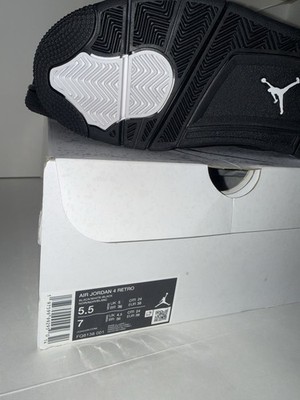 Air Jordan 4 Retro “White Thunder” Size 5.5Mens -7Woman | eBay
