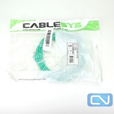 15ft CAT5E CableSYS Patch Cord Ethernet Lan RJ45 Network Cable Green UTP