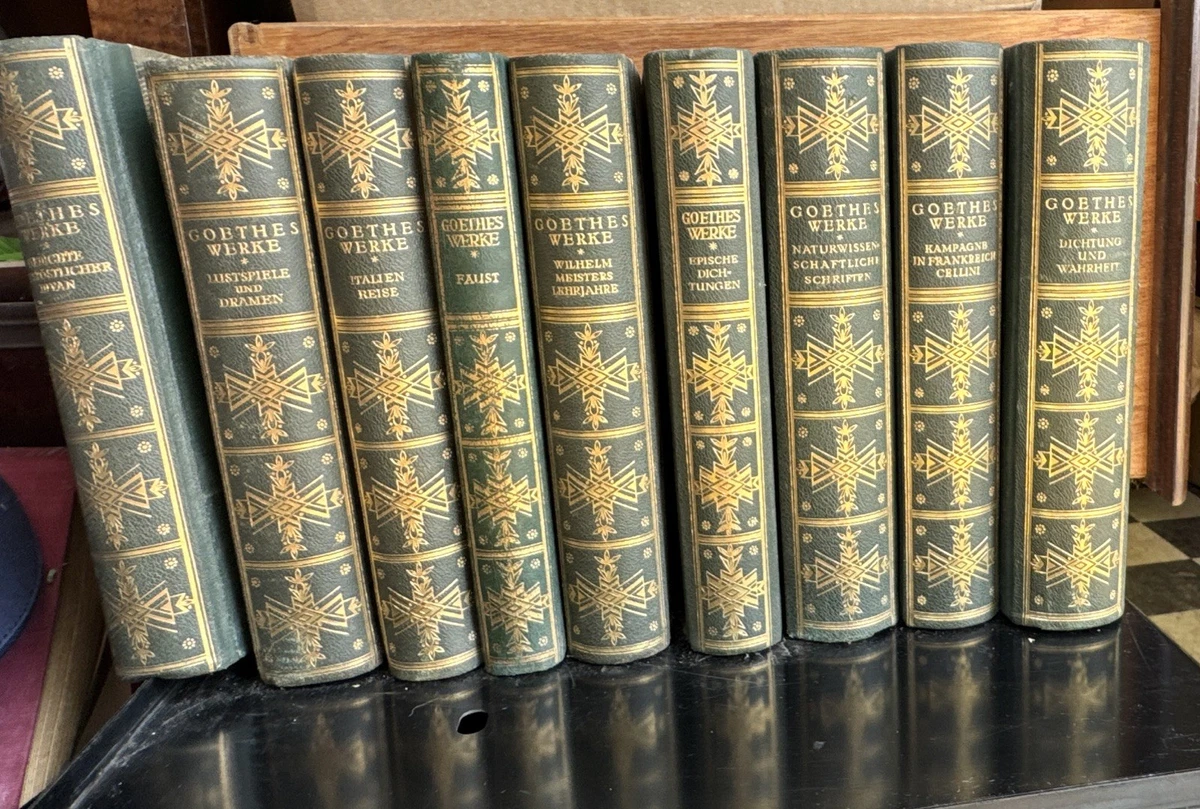 European Johann Wolfgang von Goethe Antiquarian & Collectible