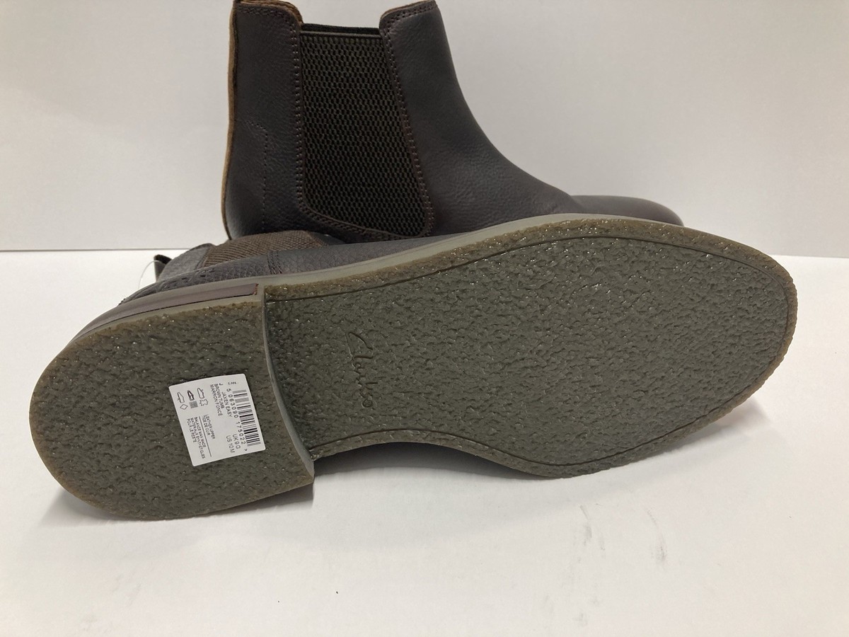Clarks Mens Jaxen Easy Brown Tumb Boots 11 Clarks Jaxen Easy Chelsea Boots Men, Brown tumb : Amazon.com  main image 2