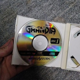 Sega Saturn Grandia RPG Video Game Japan
