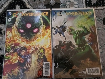 DC Convergence Issues #0-8 (2015) +  #1 Bolland Variant  + Divergence FCBD NM