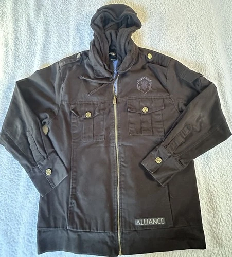 Jinx-World Of Warcraft Alliance Men’s Transition Jacket, Black Medium video thumbnail
