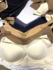 3 BRAS FOR ONLY 10 women  s soft wireless padded bras.